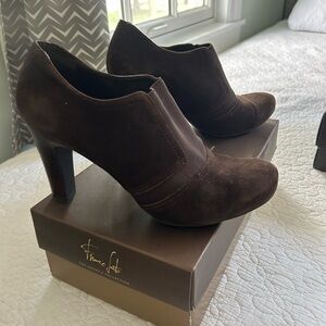 Nordstrom Women's Dark Brown Heeled Boots